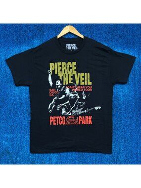 Pierce the Veil I Cant Hear You World Tour Petco Park Tee L